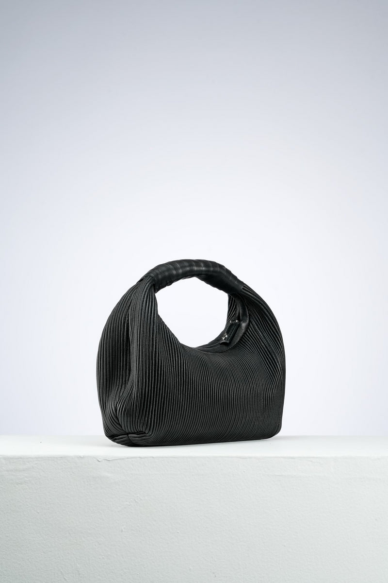 Black Camellia Evening Clutch