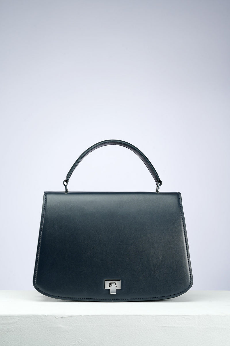Midnight Blue Adley Evening Bag