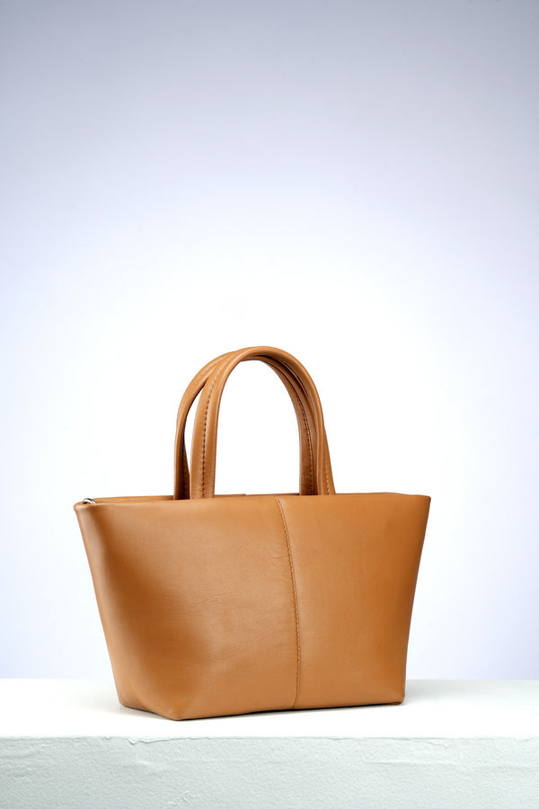 String Tan Shea Evening Bag/ Shoulder Bag