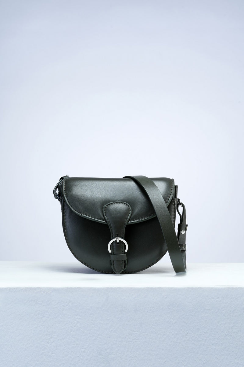 Dark Olive Ashlyn Crossbody Bag