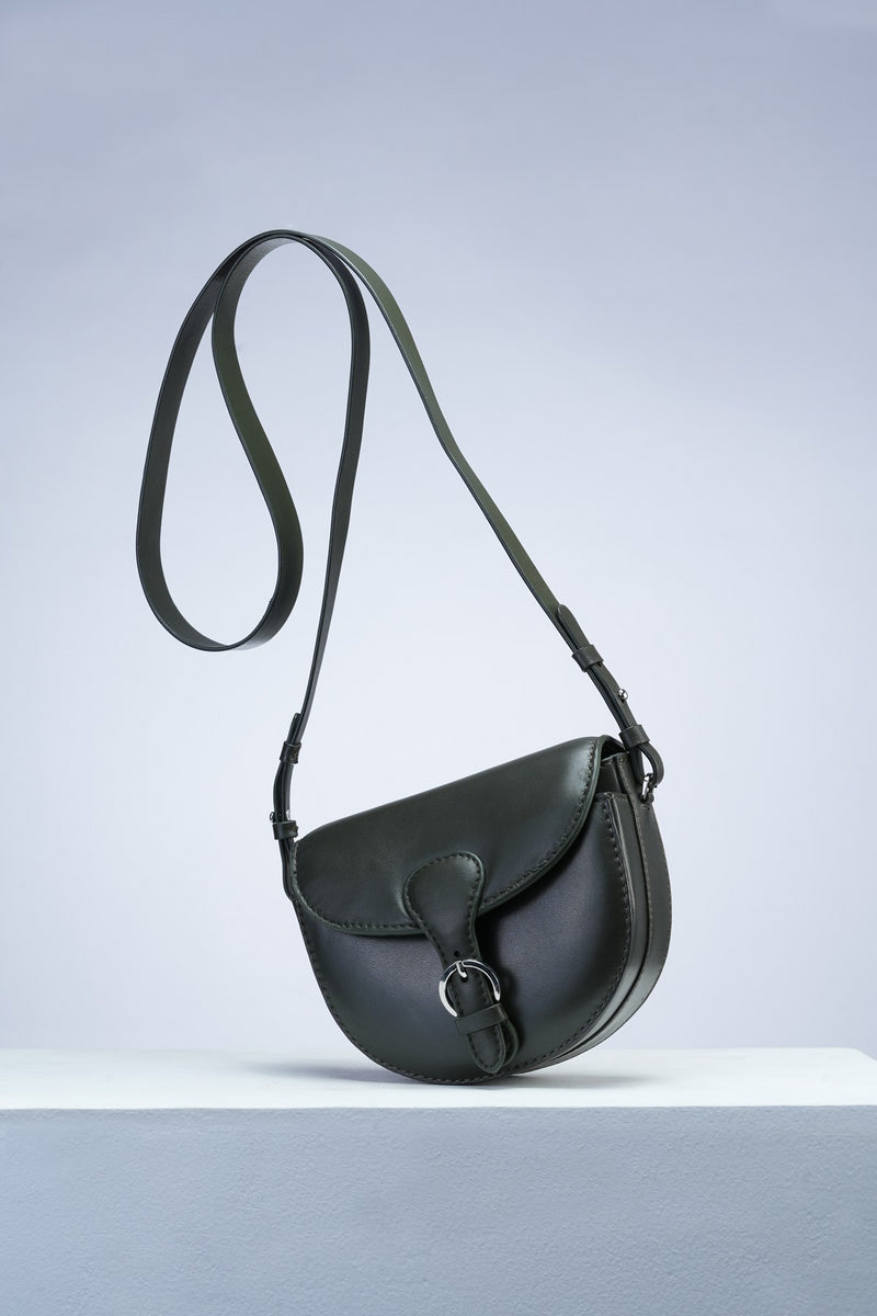 Dark Olive Ashlyn Crossbody Bag