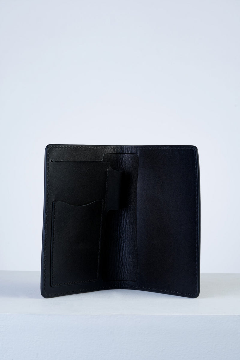 Black Hinata Passport Holder