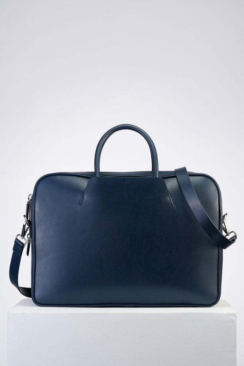 Navy Aries Briefcase Bag