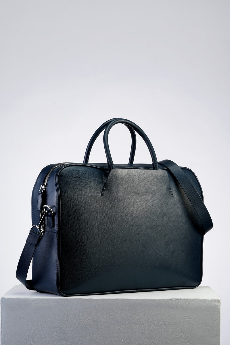 Navy Aries Briefcase Bag