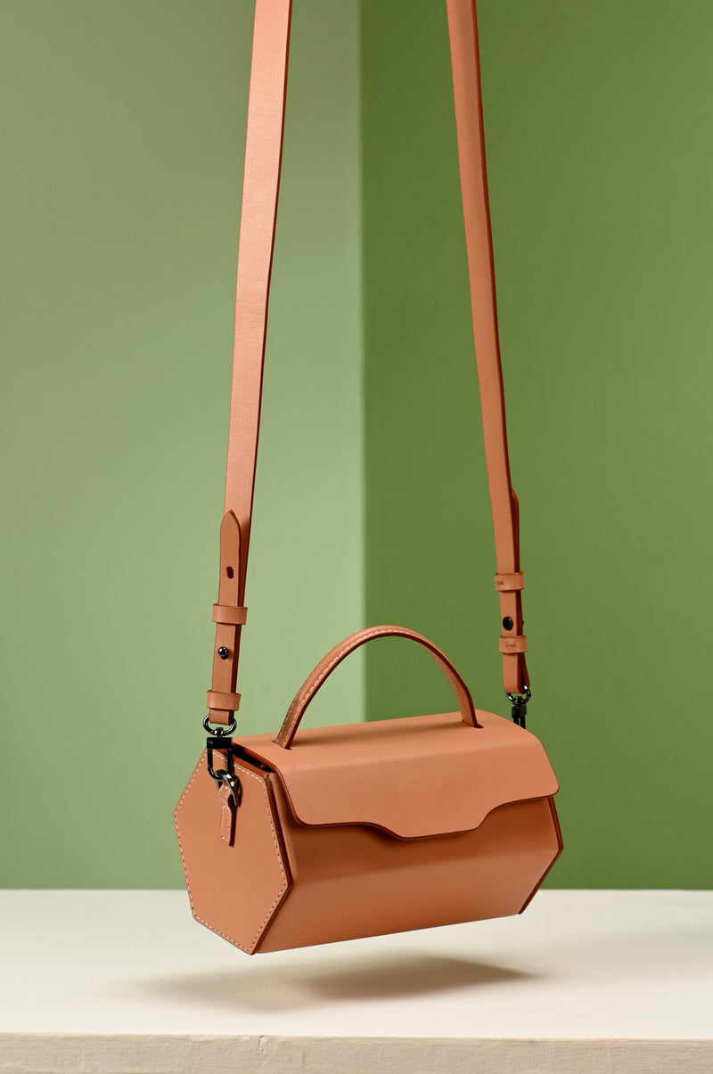 Orange Tan Reese Crossbody