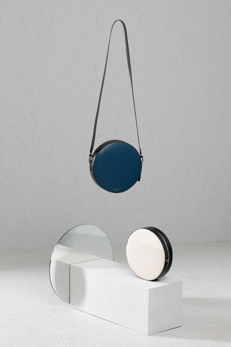 Blue Lea Cross Body Bag