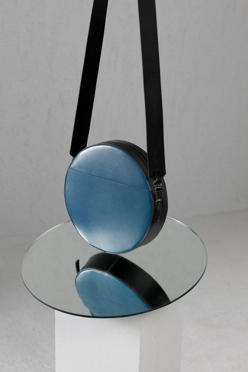 Blue Lea Cross Body Bag