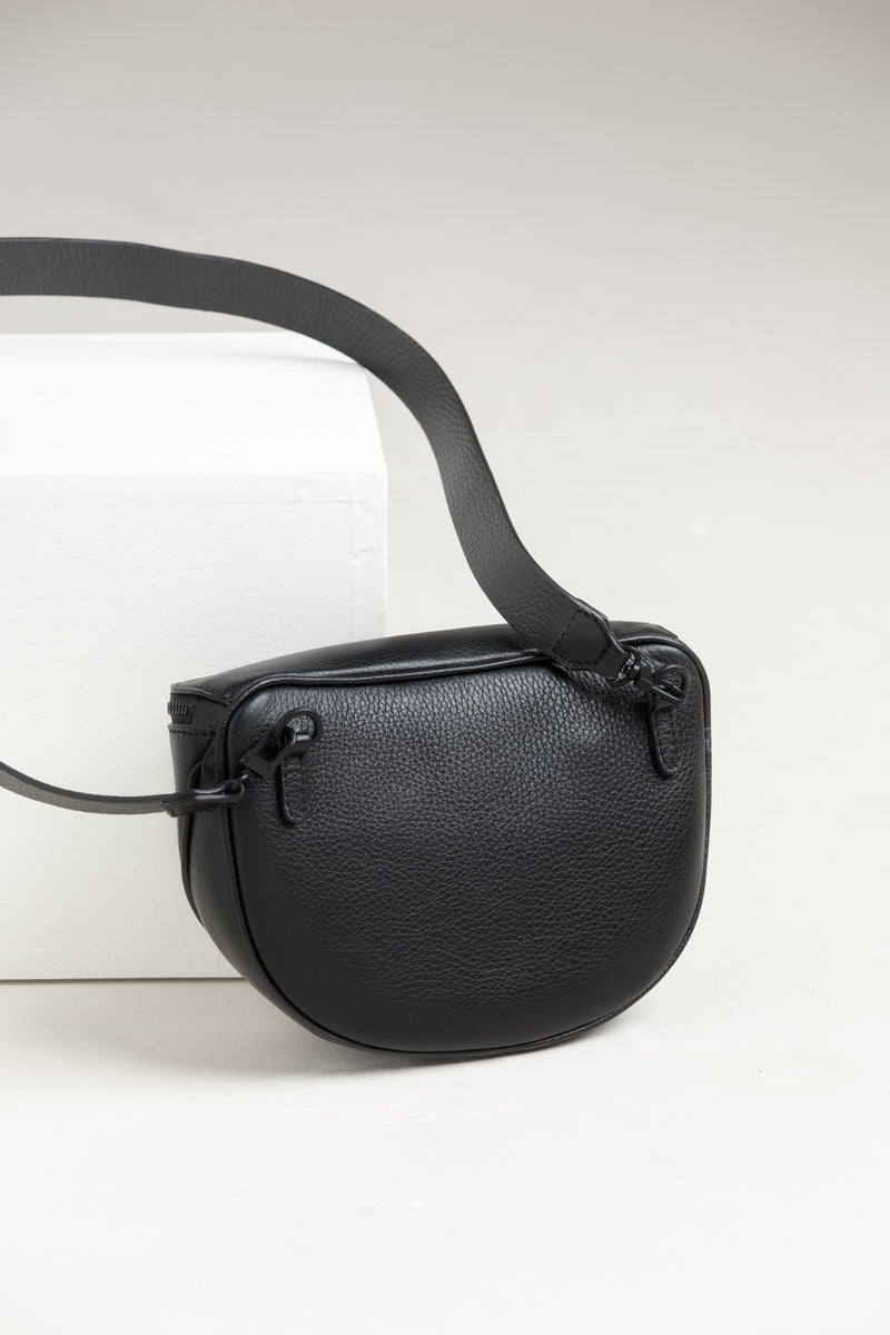 Black Leah Belt Bag