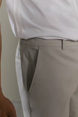 SCOTT LIGHT GREY MEN'S SHORTS