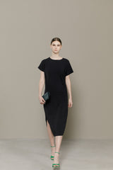 ALAIA NAVY WOMEN'S DRESS