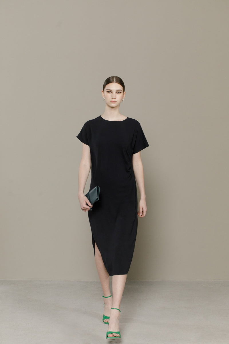 Dk-Navy Alaia Dress