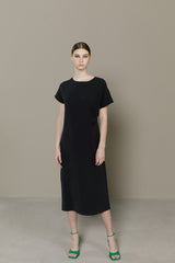 ALAIA NAVY WOMEN'S DRESS