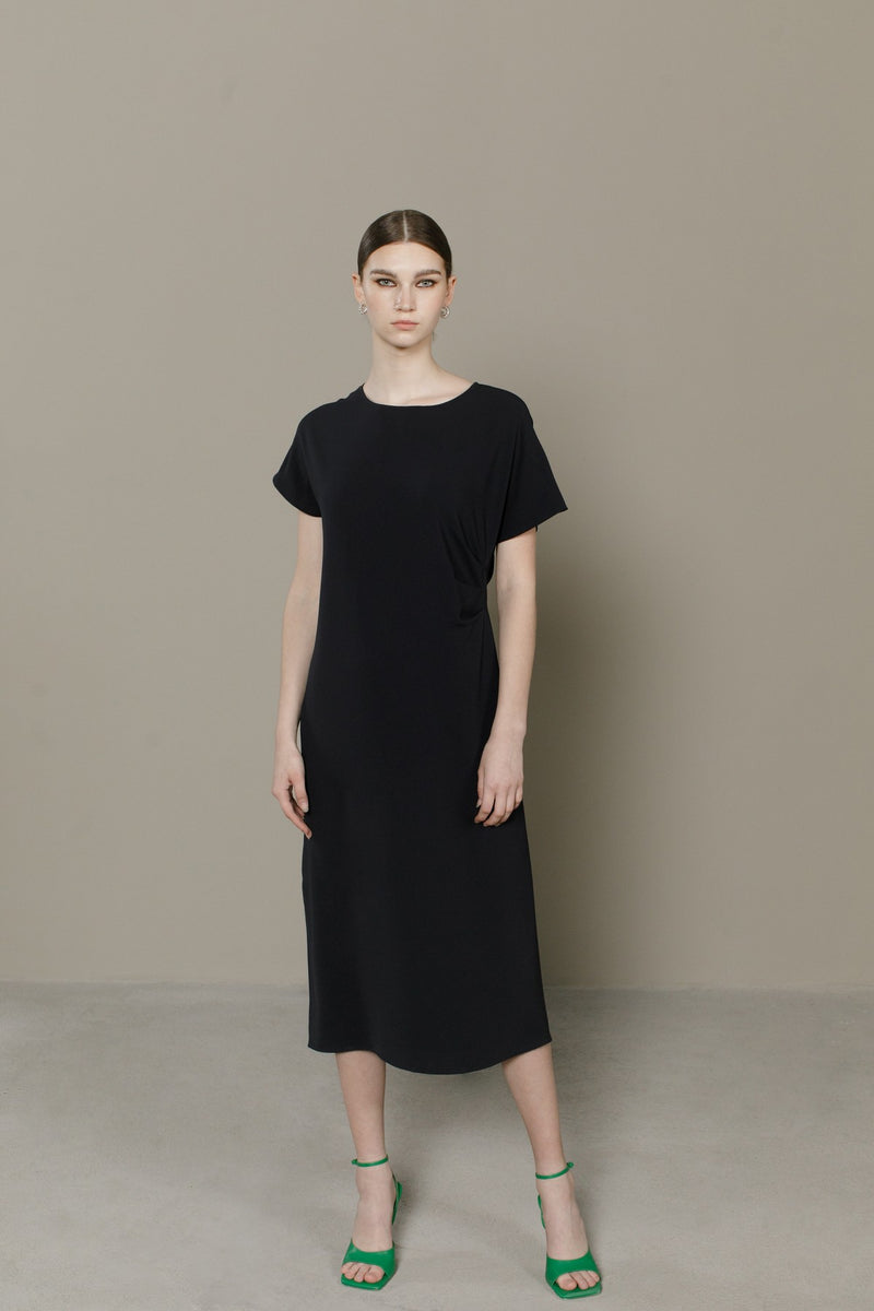 Dk-Navy Alaia Dress