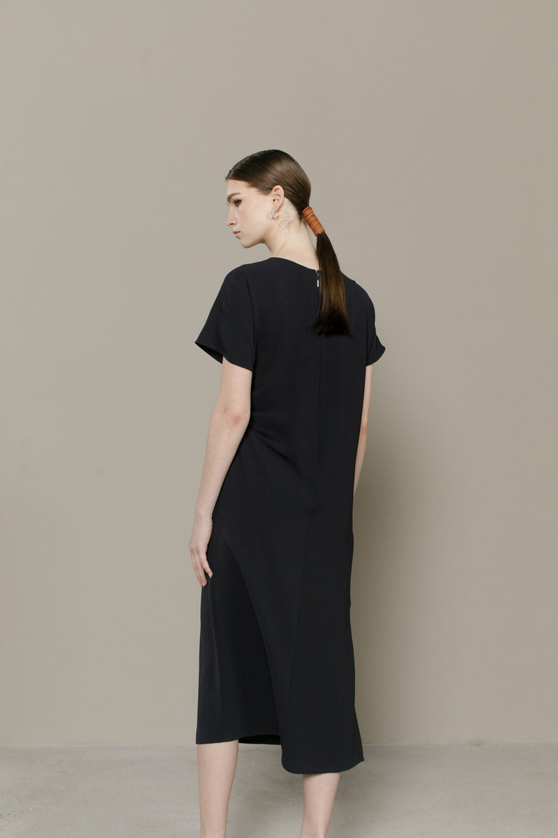 Dk-Navy Alaia Dress