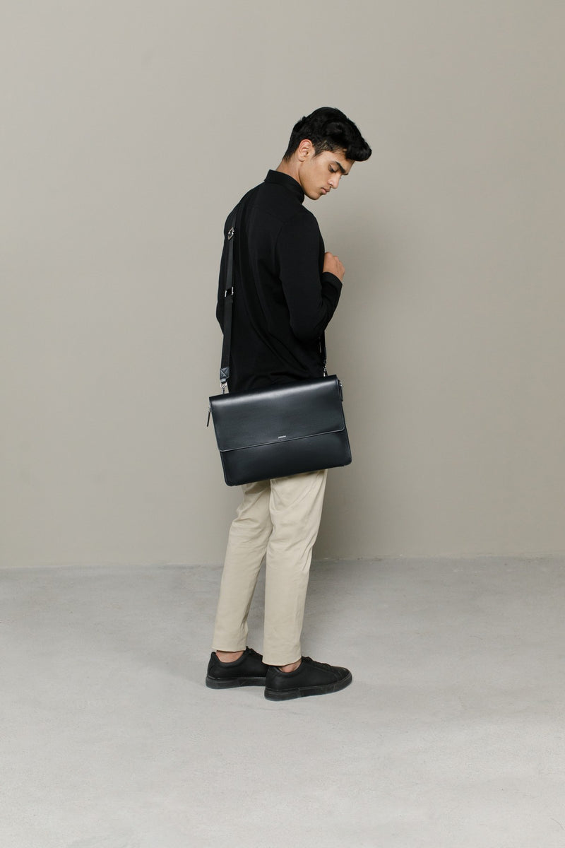 Navy Marlon Brief Case