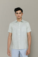 TREVOR DRIZZLE BLUE MEN'S SHIRT