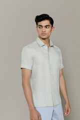 TREVOR DRIZZLE BLUE MEN'S SHIRT