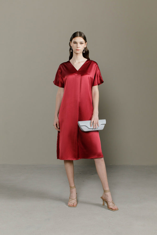 Reet Red Madeline Dress
