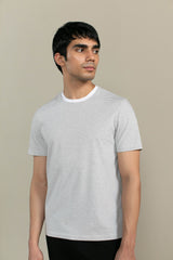 Grey-Stripe Keagan T-Shirt