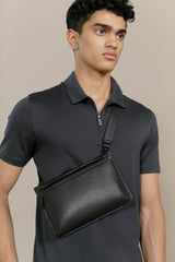 HIRO MEN'S ZIP POLO