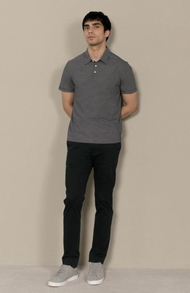 Black Stripe Pierce T-Shirt