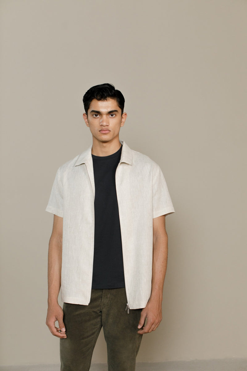 Beige Alonzo over Shirt