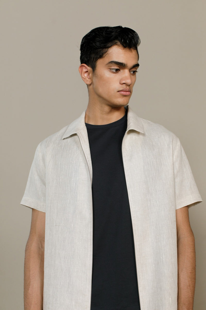 Beige Alonzo over Shirt