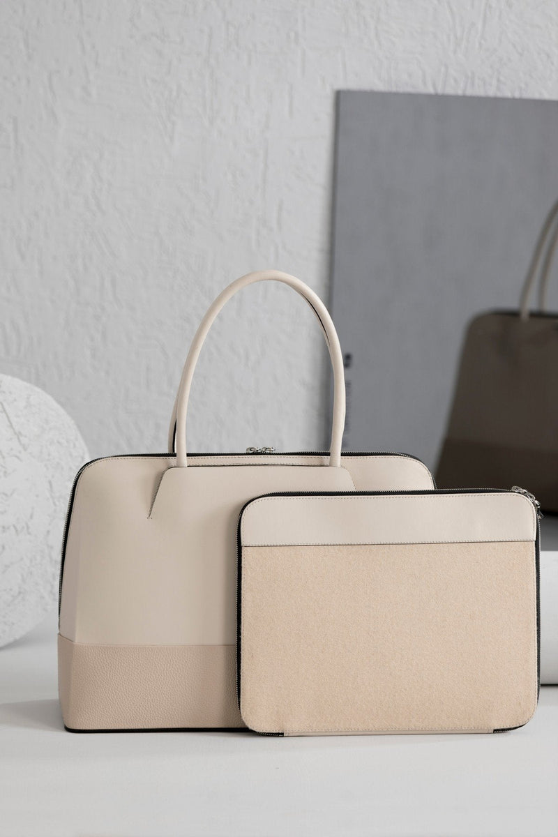 Beige Nicole Tote