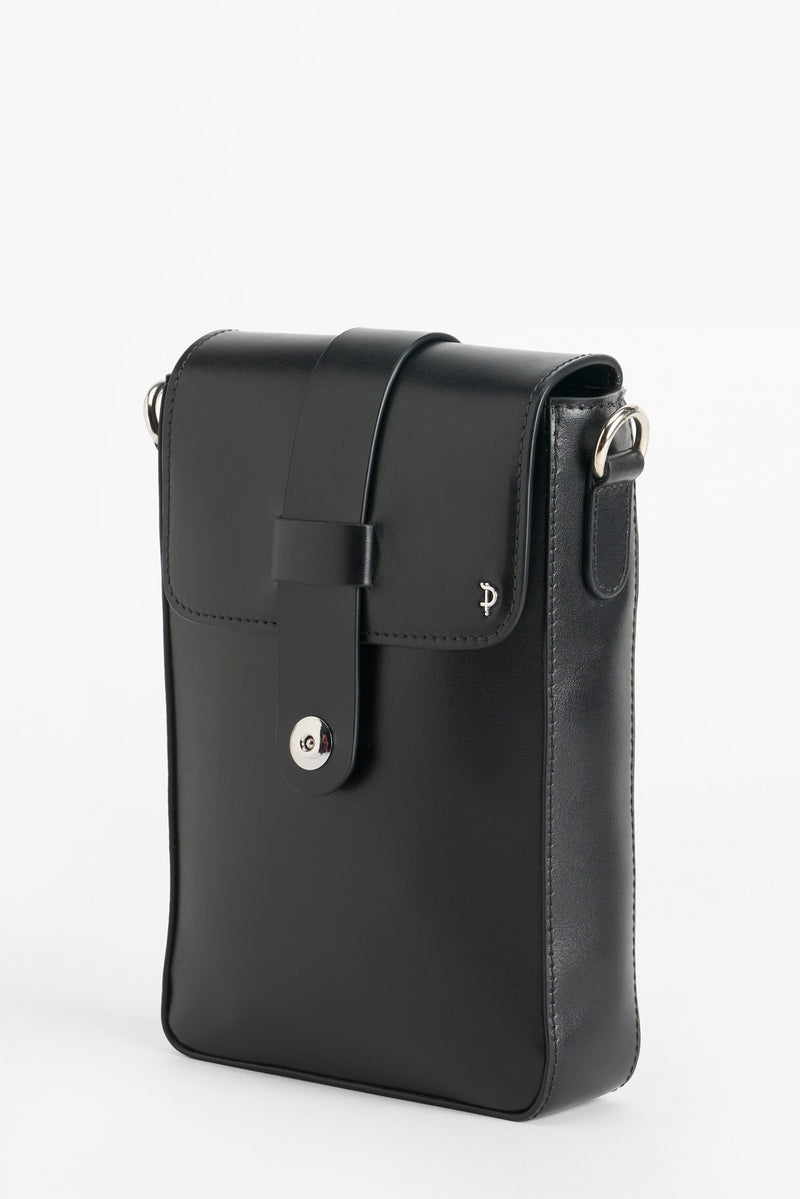 Black Ceron Messenger Bag