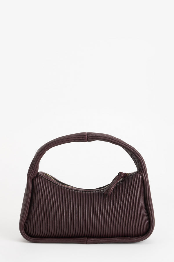 EILISH WINE EVENING HANDBAG