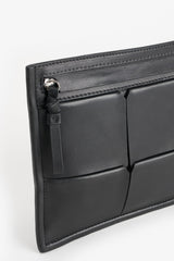 KINDRA BLACK ENVELOPE POUCH BAG