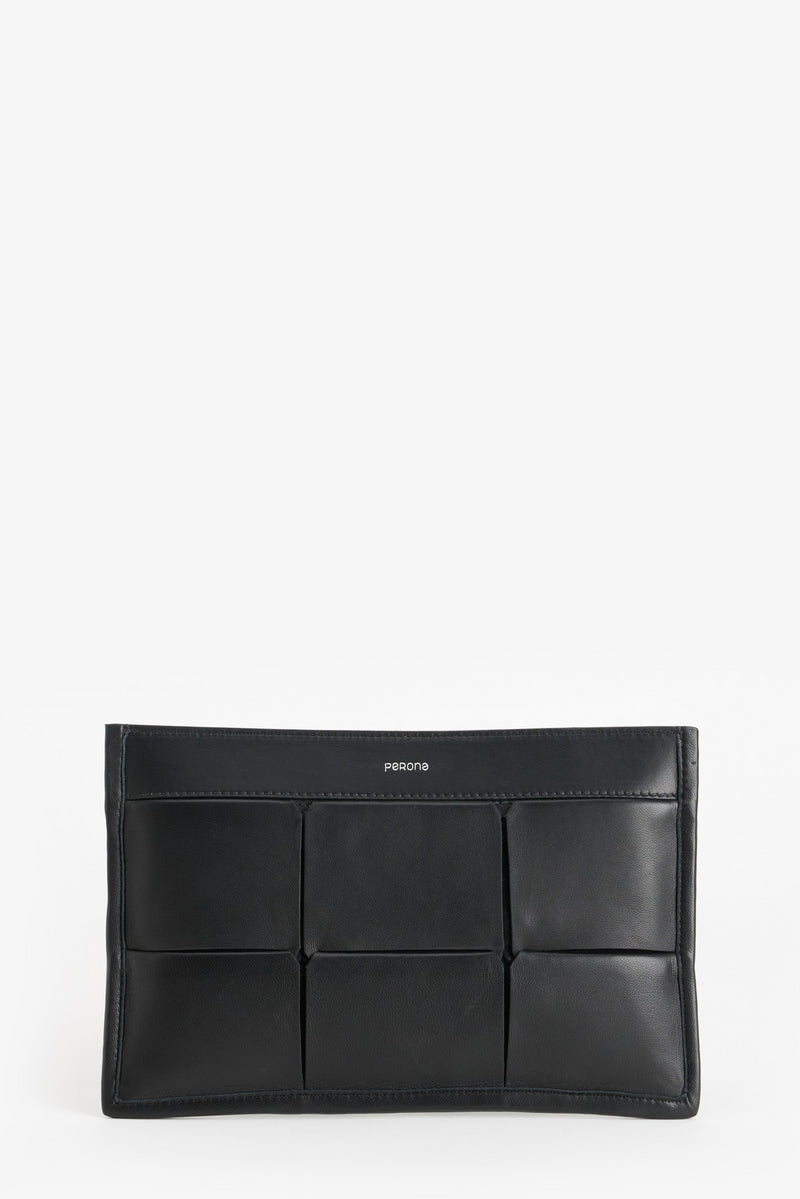 Black Kindra Envelope Pouch Bag