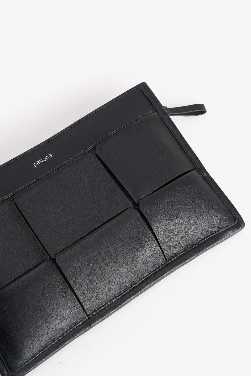 Black Kindra Envelope Pouch Bag