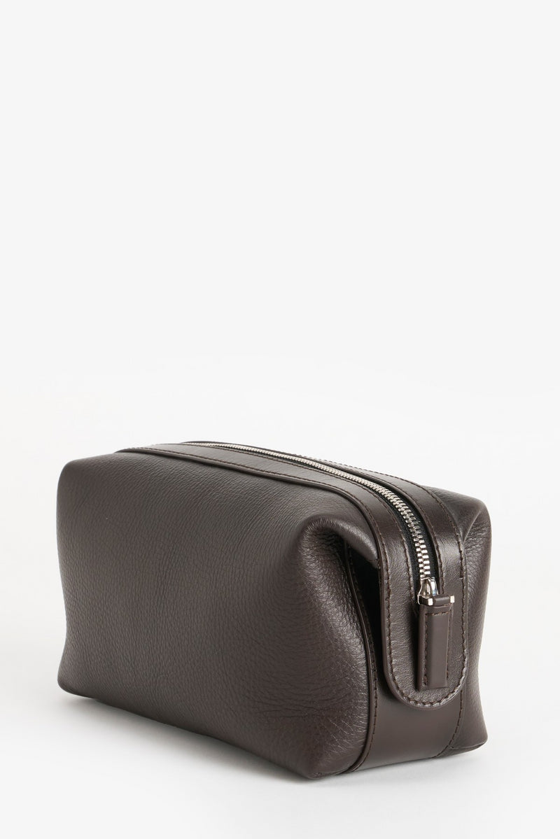 Brown Felipe Wash Bag