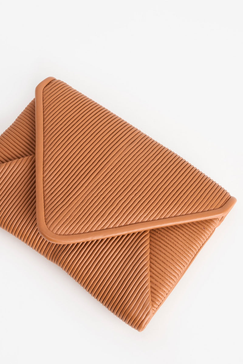 Orange Nova Envelope Pouch Bag