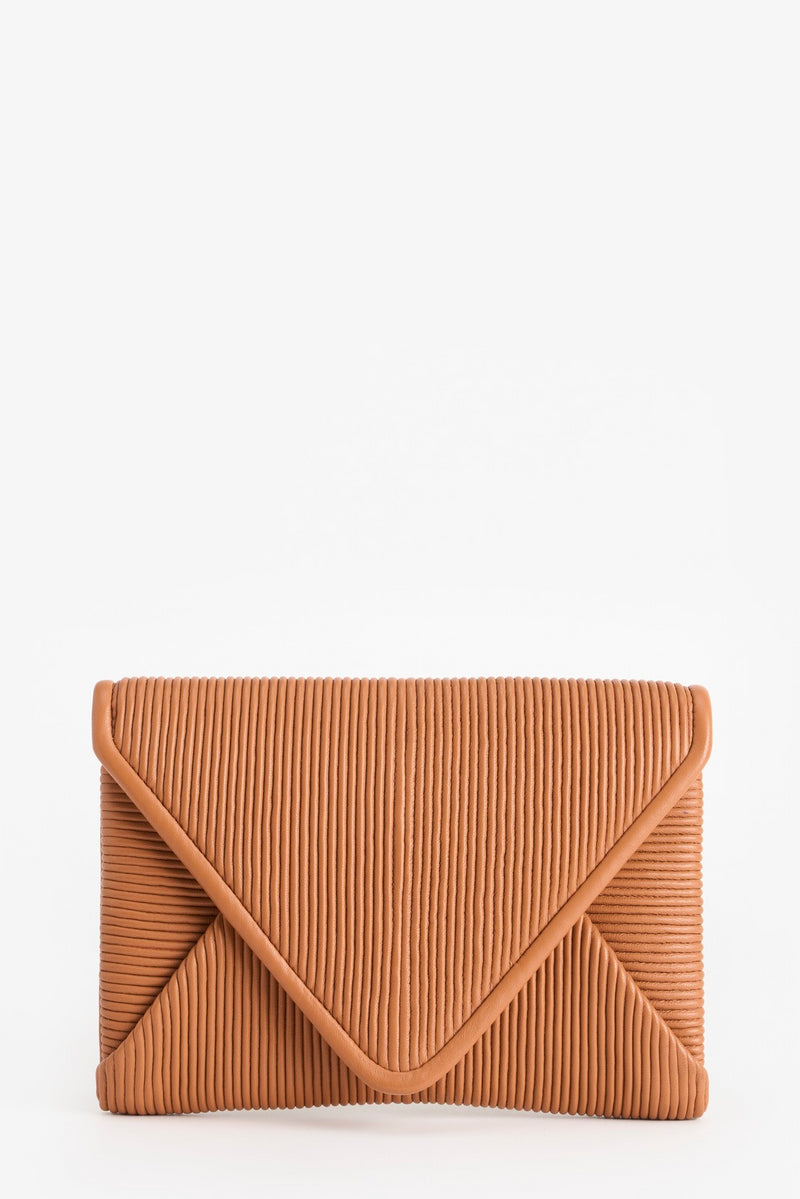 Orange Nova Envelope Pouch Bag