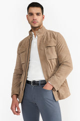 GRANT CASHMERE MEN'S LEATHER JACKET