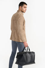 GRANT CASHMERE MEN'S LEATHER JACKET