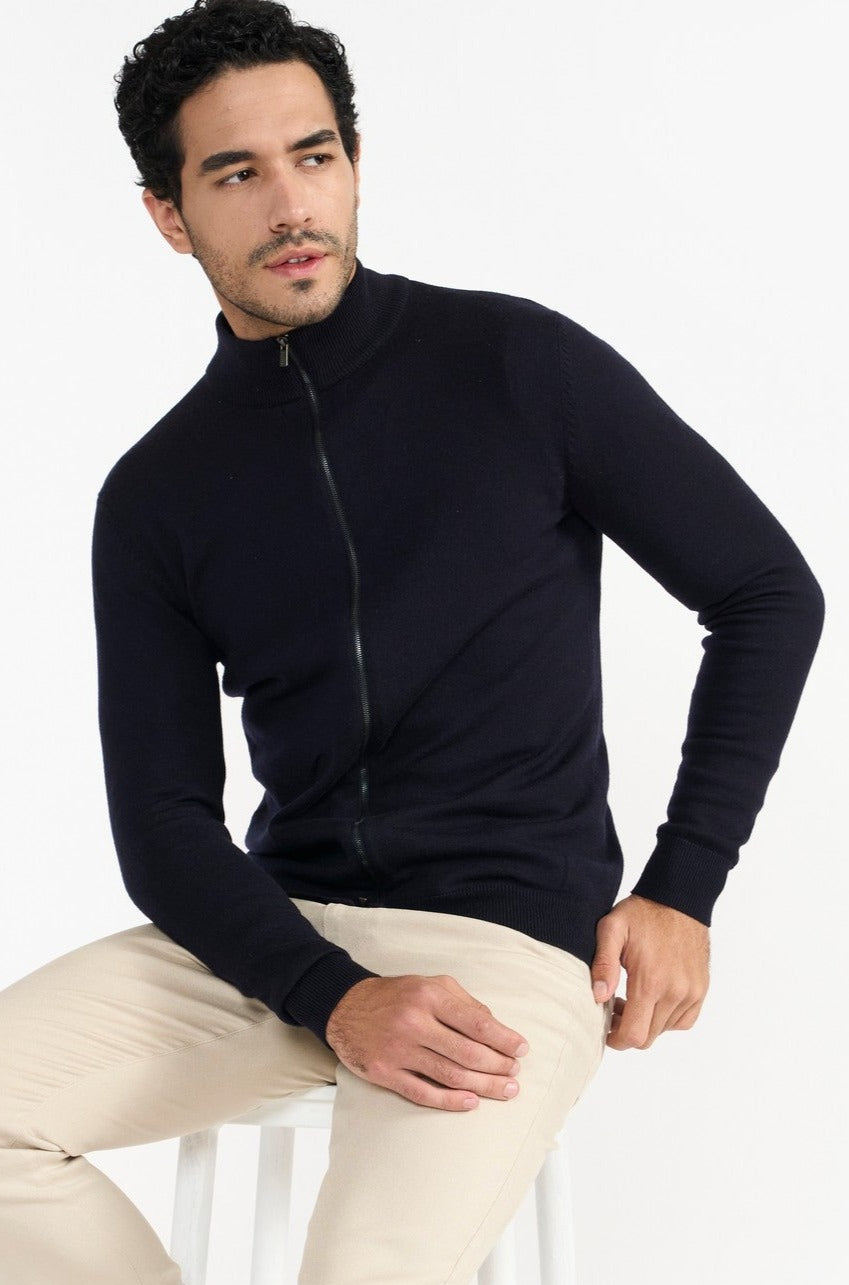 CONNER DARK NAVY MEN'S SWEATER