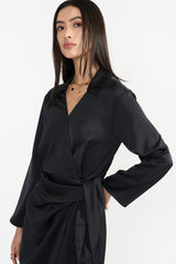 INAYA BLACK WOMEN'S DRESS