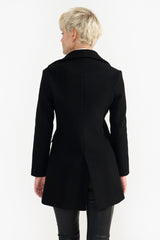 MAXINE BLACK WOMEN'S WOOLEN COAT