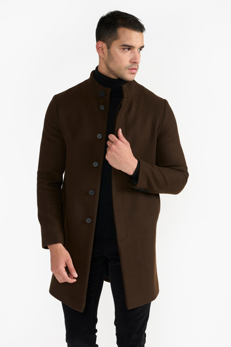 Brown Ito Woolen Coat