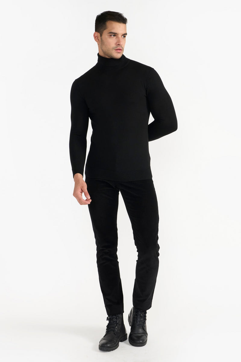 Black Luca Men Sweater