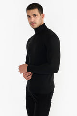 Black Luca Men Sweater