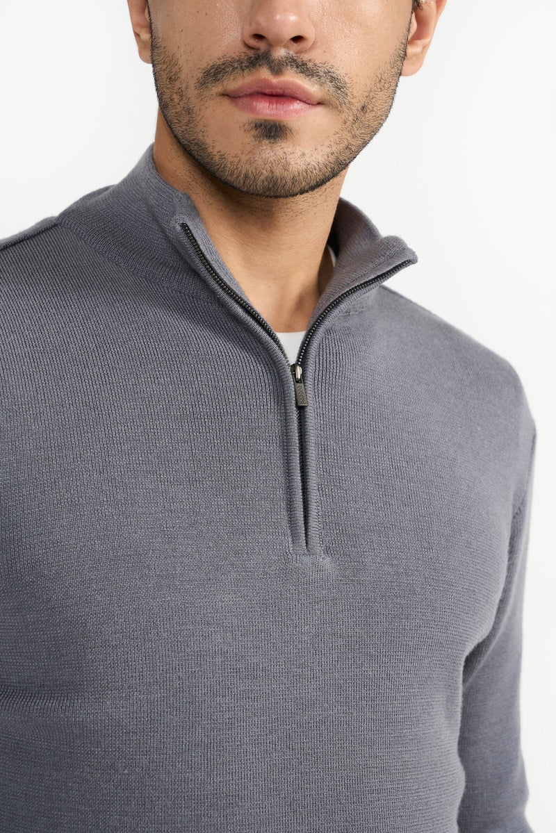 Grey Alvin Men Sweater