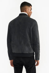 Black Robert Leather Jacket
