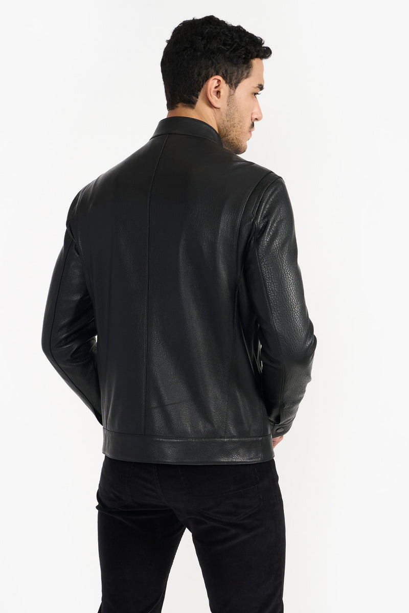 Black Andrew Leather Jacket