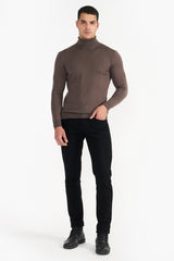 LUCA BROWN MEN'S SWEATER