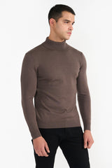 LUCA BROWN MEN'S SWEATER