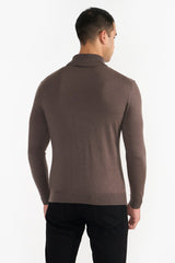 LUCA BROWN MEN'S SWEATER